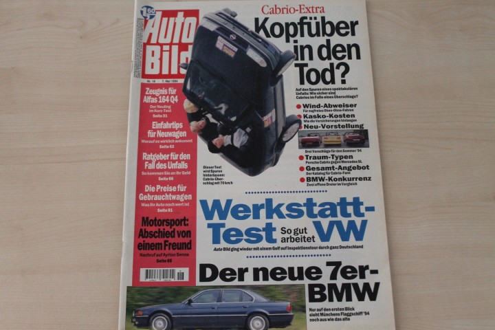Deckblatt Auto Bild (18/1994)